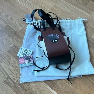 NWT Loewe x Ghibli Spirited Away Susuwatari Hammock Shoulder Bag Mini